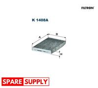 FILTER, INTERIOR AIR FOR VAUXHALL CITROËN OPEL FILTRON K 1408A