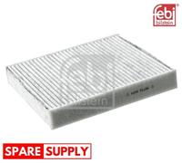 FILTER, INTERIOR AIR FOR VOLVO C30 C70 S40 V50 FEBI BILSTEIN 29468