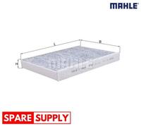 FILTER, INTERIOR AIR FOR VOLVO S60 S80 V60 V70 MAHLE LAK 387