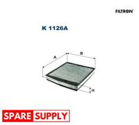 FILTER, INTERIOR AIR FOR VOLVO S60 S80 V70 XC90 FILTRON K 1126A