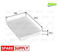 FILTER, INTERIOR AIR FOR VOLVO V60 I CROSS COUNTRY V70 XC60 I SUV VALEO 715597