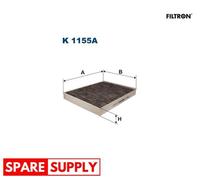 FILTER, INTERIOR AIR FOR VW AMAROK CALIFORNIA T5 CAMPER FILTRON K 1155A