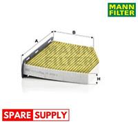 FILTER, INTERIOR AIR FOR VW AUDI SEAT MANN-FILTER FP 2939/1