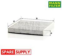 FILTER, INTERIOR AIR FOR VW AUDI SKODA MANN-FILTER CUK 26 009
