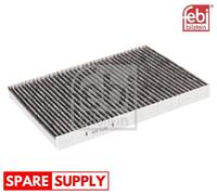 FILTER, INTERIOR AIR FOR VW BEETLE BORA CABRIO CADDY FEBI BILSTEIN 11566
