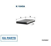 Filter, interior air for VW PASSAT B3/B4 FILTRON K 1045A