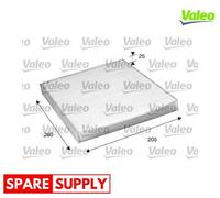 FILTER, INTERIOR AIR FOR VW VALEO 698885