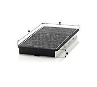 MANN-FILTER CUK 3340 Cabin Air Filter - CARS + TRANSPORTERS