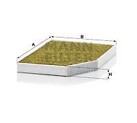 FILTER INTERIOR AIR FOR BMW 3/F0/F80/X/G01/F97/SAV/G20/G80/G28/G21/G81/Van/iX