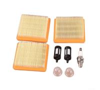 Filter Kit for Air and Fuel Systems Compatible with FS91 FS91R KM91R FS89 FS131 FC96 Engine Applications