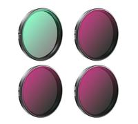 Filter Kit for DJI Action 5 pro Action 3 Action 4 Camera, Optical Glass UV Protector CPL Polarizer ND Light Reduction Lens Filter Set, Sports Camera Lens Accessories (CPL+ND16+ND32+ND64)
