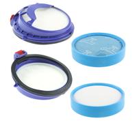 SPARES2GO Pre & Post Motor HEPA Filter for Dyson DC25 DC25i Vacuum Cleaners (2 of Each)