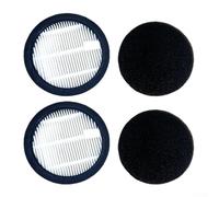 Filter Kit For Laresar For Elite 3 And For WLUPEL KBHO15 Vacuum Cleaner, Includes 2/4 Pieces Washable Hepa Filters For Dust Capture And Floor Hygiene(2 PACK)