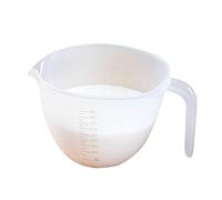 Filter Measuring Cup Clear Beating Eggs Liquid Bowl with Scale Liquid Glasses Baking Cups