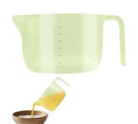 Filter Measuring Cup - Liquid Measuring Cup with Filter | Pour Pitcher with Scale, Marked Strainer Jug, Large Capacity Kitchen Baking Mixing Vessel for Eggs, Restaurant and Household Use