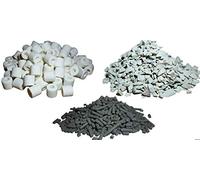 FILTER MEDIA AQUARIUM CARBON LAVA ZEOLITE BIO CERAMIC RINGS FISH TANK POND Weight: 5 kg, Media:: Zeolite 5-10mm