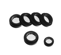 Filter mesh, 5Pcs Seal O-lock up Hose Gasket Flat Rubber Washer With Filter Net For Faucet Grommet 1/2“ 3/4" Gaskets With Mesh(8)