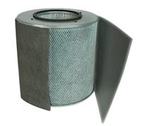 Filter-Monster True HEPA Replacement Compatible With Austin Air Healthmate Junior Filter, With Black Carbon Pre-filter
