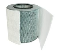 Filter-Monster True HEPA Replacement Compatible With Austin Air Healthmate Junior Filter, With White Carbon Pre-filter