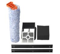 Filter Mop Cloth Rubber Scraper Kit For ILIFE For W90 Cordless Wireless Dry Cleaning Smart Washing Mop Vacuum Cleaner Spare Part