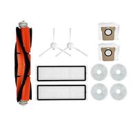 Filter Mop Dust Bags Compatible With Dreame L10s Ultra,S10,S10 Pro,Xiaomi Mijia Omni X10+,Robot Vacuum Cleaner Accessories Main Side Brush (Color : Set 4)