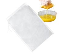 Filter nylon with drawstring, 30 x 20 cm, reusable, sieve mesh, for preparing cheese, nut milk, coffee, tea and vegetable juice