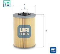 Steering hydraulics filter 83.089.00 UFI