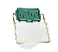 Filter Rack Sink Strainer Mesh Bag Stand for Ideal for Kitchen and Storage with Sink and Filter Size 21 * 17cm Crafted from Fabric Rubber (Green)