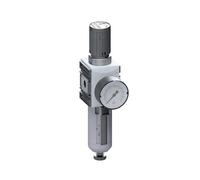 Filter-Regulator G1/4'' 2000 l/min 0.1-1.0bar/1-14psi Auto (Closed Without Pressure) Polycarbonate Futura 1