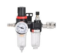 Filter Regulator Pneumatic , AFC2000 1/4 Inch Airbrush Air Compressor Oil Water Separator Filter Regulator(Afc2000)