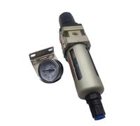 Filter Regulator Pneumatic , AW3000-02 AW3000-02D AW3000-03 AW3000-03D Pneumatic Air Filter Pressure Regulator Flow Controller Pack of 1 Multiple Materials(Aw3000-02d)