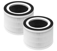 Filter Replacement Compatible with MOOKA Allo and Honati Air Purifier, 3-in-1 H13 True HEPA Filter, 2-Pack