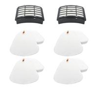 Filter Replacement Compatible with Shark Navigator Lift Away NV350 NV351 NV352 NV355 NV357 NV360 NV370 UV440 UV540 ZU503AMZ, Parts # XFF350 & XHF350, 2 HEPA + 4 Foam & Felt Filters