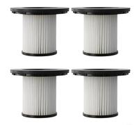 Filter Replacement for Bosch Unlimited Series 7 Cordless Handheld Vacuum Cleaner, Filter Paper, Traps Dust and Dander, Easy Clean, 109x93mm, 1/2/4 Pack, Compatible with 12040193(4 PACK)