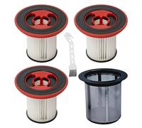 Filter Replacement for Bosch Unlimited Series 7 Cordless Vacuum Cleaner BKS711XXL BBS711W BBS712A BCS711GB BKS711MALL, 3 Washable HEPA Filter + 1 Stainless Steel Pre-Filter + 1 Brush