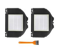 Filter Replacement Parts for Shark RV2310AE AV2310 Robot Vacuum Cleaner with 2 Filters and Cleaning Brush to Support Continuous Cleaning Performance