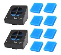 Filter Replacement Set with Cotton for Eureka NEW400 Wet Dry Vacuum Cleaner Supporting Consistent Cleaning Performance