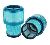 Filter Replacements for Dyson V15 Filters Compatible with Dyson V15 Detect,Detect+,V11 Torque Drive,V11 Animal Vacuum Cleaner,Blue,2-Pack