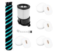 Filter Roller Brush Accessories for Shark IP1251UKT IP1251UK IP1251 PowerDetect DuoClean Detect Anti-Hair Wrap Plus Lightweight Cordless Vacuum Cleaner Replacement Parts (7 Pack)