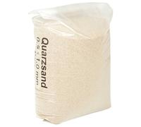 Filter Sand Quartz Sand 25 kg 0.5-1.0 mm Grit for Pool Filter System, Sand Filter, Whirlpool Filter, Efficient Water Purification in Swimming Pool and Spa, Filtering Dirt, Leaves, Algae
