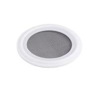 Filter Screen Tri Clamp Silicone/PTFE/EDPM/FKM Gasket, Seal Strip Sanitary 10 to 300 Mesh Filter 1pc(White,30MESH*91MM)