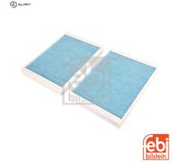 FILTER SET CABIN AIR 12263 FOR BMW M47D20 2.0L 4cyl 5 E39 M57D25 M51D25 M52B25