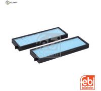 FEBI BILSTEIN 184356 Cabin Air Filter Set 260mm Length Fits Hyundai i20