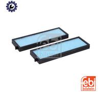 FEBI BILSTEIN 184356 Cabin Air Filter Set 260mm Length Fits Hyundai i20