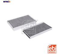 FILTER SET CABIN AIR 22070 FOR BMW N46 B20 CD 2.0L 4cyl 5 SERIESM54 B25 2.5L