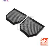 FILTER SET CABIN AIR 36181 FOR MERCEDES-BENZ SLR/Roadster G-CLASS/SUV 2.7L 5cyl