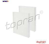 FILTER SET CABIN AIR 501 647 FOR BMW N52B25B/AF/A/BF 2.5L 6cyl 5 F10