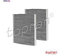 FILTER SET CABIN AIR 501 648 FOR BMW N52B25B/AF/A/BF 2.5L 6cyl 5 F10
