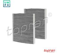 FILTER SET CABIN AIR 501 648 FOR BMW N52B25B/AF/A/BF 2.5L 6cyl 5 F10