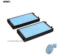 BLUE PRINT ADB112502 Filter set, cabin air